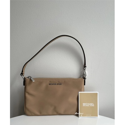 dámská kabelka & psaníčko Michael Kors Jet set travel sm conv pouch wristlet peanut