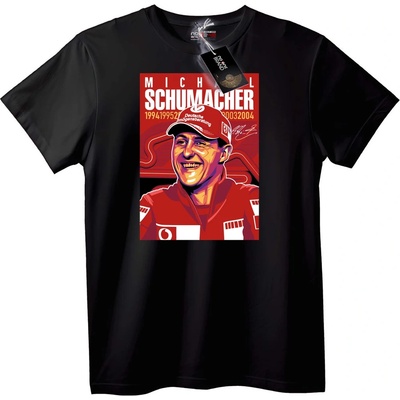 NOONEBRAND Тениска Michael Schumacher Състезание - L, White