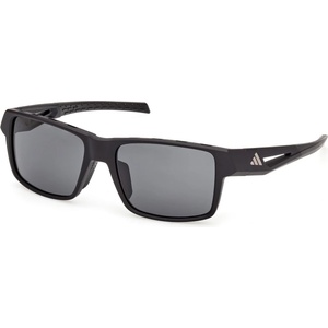 Adidas Мъжки очила Adidas eyewear Kleon S3 Running glasses - Matte Black / Smoke - размер One Size (205-7216-0111)