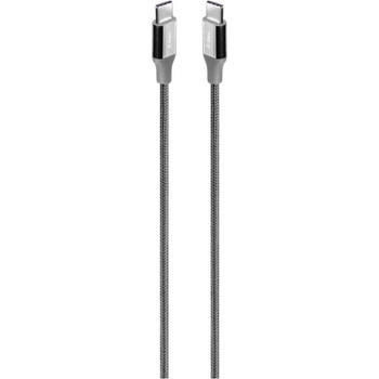 Ttec Кабел ttec - AlumiCable, Fast Charge, USB-C/USB-C, 3 m, 65W, сив (8694470827933)