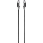 Ttec Кабел ttec - AlumiCable, Fast Charge, USB-C/USB-C, 3 m, 65W, сив (8694470827933)
