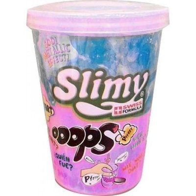 Slimy sliz metalic prdící kelímek 80g fialový – Zboží Mobilmania