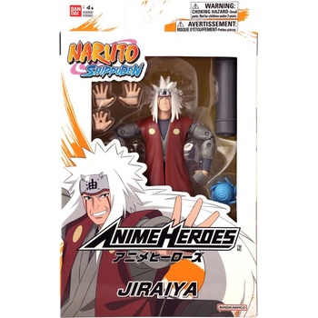 BANDAI Anime heroes naruto - jiraiya (ah36965)