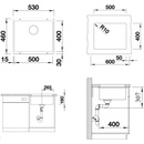 Image 1 of BLANCO SUBLINE 500-U (523439)