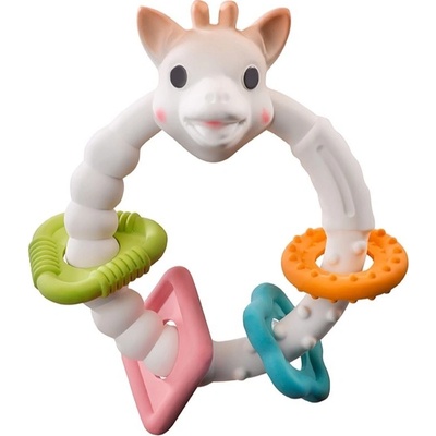 Sophie la girafe kousátko kaučuk bílá