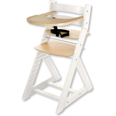 Hajdalánek Rostoucí židle Ela velký pultík bílá / buk