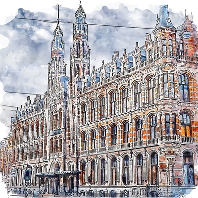 Fedkolor Картина 30x30 cm Amsterdam - Fedkolor (RY_04_30x30)