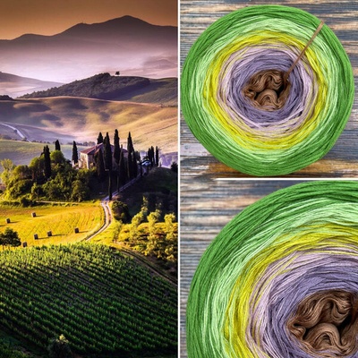 ColorfulLmadeshop Příze Čarovné klbko (3n) 1000m Septembrové 70016-1