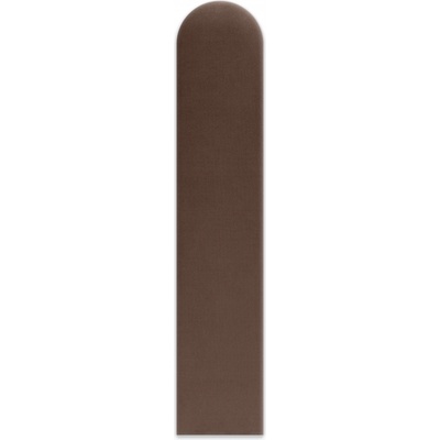 Čalouněný nástěnný panel různé rozměry x šířka 20 cm hnědá oblouk MyBestHome Rozměr: 20x60 cm