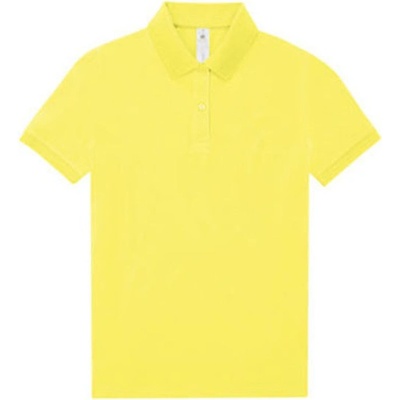 B&C Dámske polo tričko PW461 Solar Yellow
