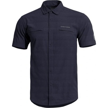 PENTAGON риза с къс ръкав Ripple, Midnight Blue (K02028-05MB)
