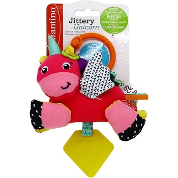 Infantino Бебешка мека сензорна играчка Infantino - Еднорог (IN005057)