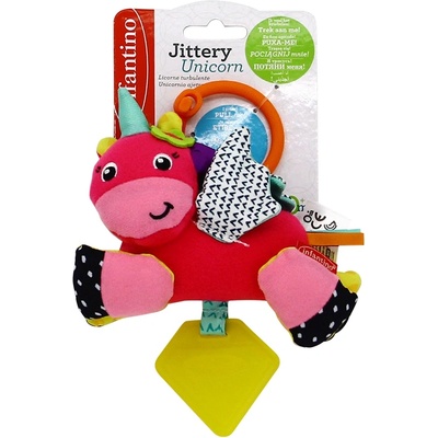 Infantino Бебешка мека сензорна играчка Infantino - Еднорог (IN005057)