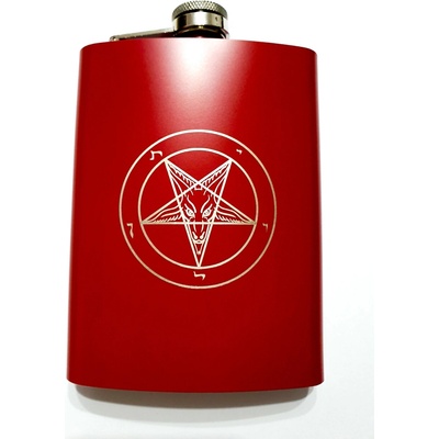 Placatka - Baphomet Red