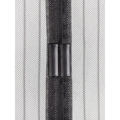 Brilanz Síť na dveře proti hmyzu 100 x 210 cm, černá