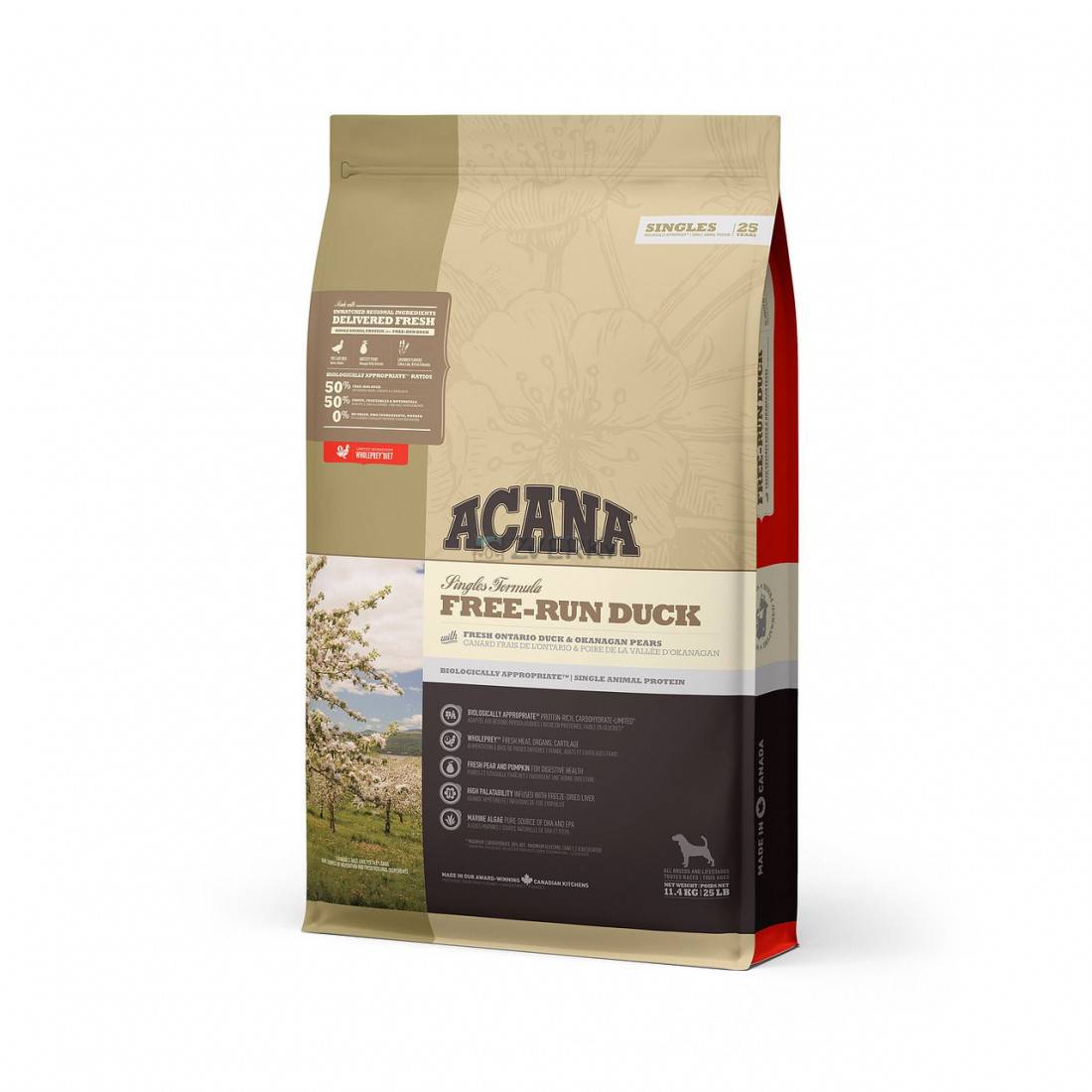 Acana free run duck Singles 11,4 kg od 86,9 € - Heureka.sk