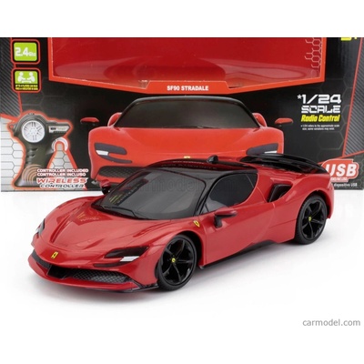 Maisto Ferrari Sf90 Stradale 2019 Red 1:24