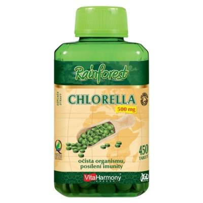 VitaHarmony Chlorella 500 mg ORGANIC - XXL economy 450 tabliet 450 tablet
