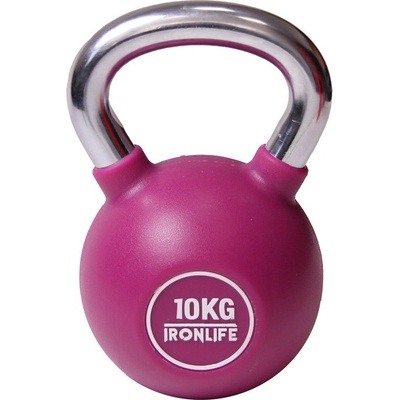 IRONLIFE Urethanový kettlebell 10 kg