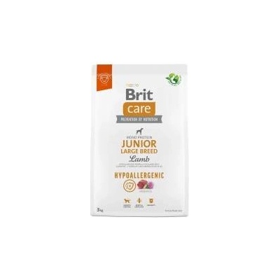 Суха храна за кучета Brit Care Hypoallergenic Junior Large Breed, 3 кг