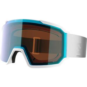 Salomon Ски маска Salomon S/View 3 Photochromic Cat. 1-3 VLT 10-58% Ski goggles - White / Blue - размер One Size (417-4473-0211)