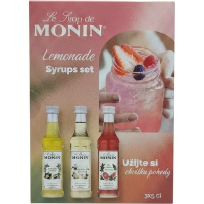 Monin set Lemonade 3 x 50 ml