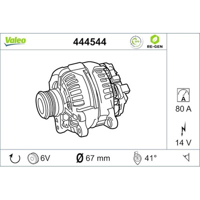 generátor VALEO 444544