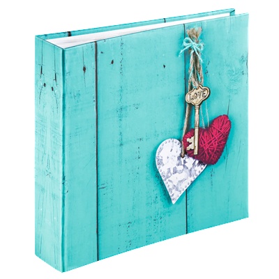 Hama Албум на Hama "Rustico", за 200 снимки във формат 10x15 см, Love Key (HAMA-02169)