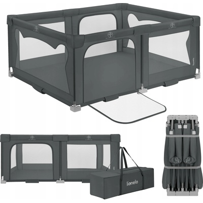 Lionelo Florence Easy Fold ohrádka 150x180 GREY GRAPHITE