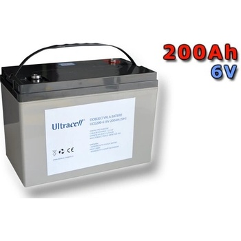 Ultracell VRLA-GEL 200Ah 6V UCG200-6