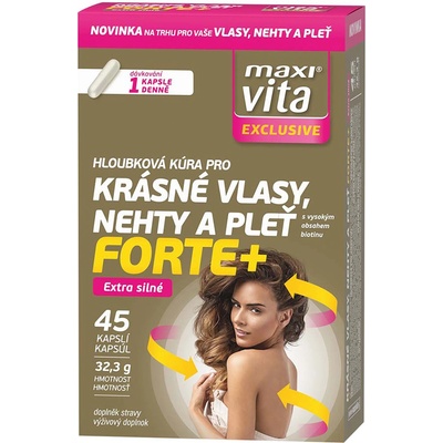 MaxiVita krásné vlasy,nehty,pleť 45 kapsúl