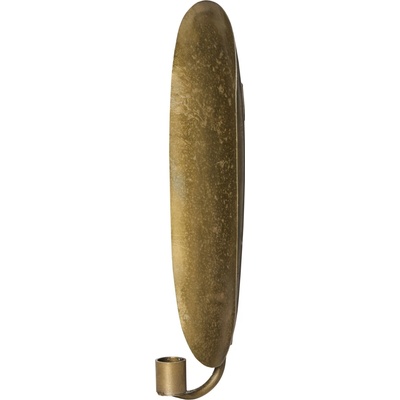 Ib Laursen Nástěnný svícen Metal Antique Gold, zlatá barva, kov