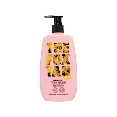 The Fox Tan Gradual Glow Body Lotion Opalovací mléko Unisex 300 ml