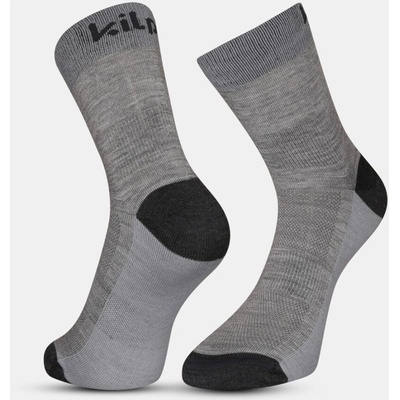 Kilpi LIRIN U Outdoorové merino ponožky YU0866KI Šedá