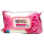  Renkli мокри кърпи, Роза, 100 броя