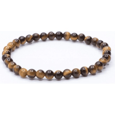 Milujeme Kameny náramek dětský kuličkový tygří oko NDKT164