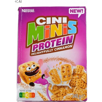 Nestlé Cereálie Cini Minis Protein 340 g