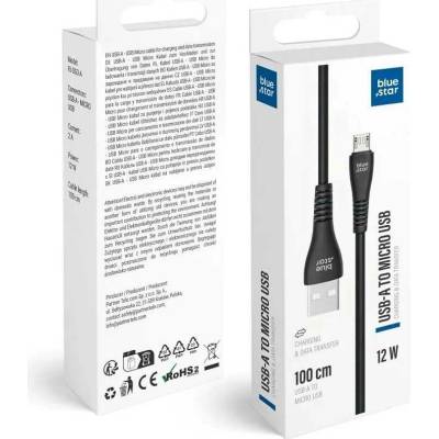Blue Star PJ-DG3-A USB A na Micro USB 2A 12W 1m černý