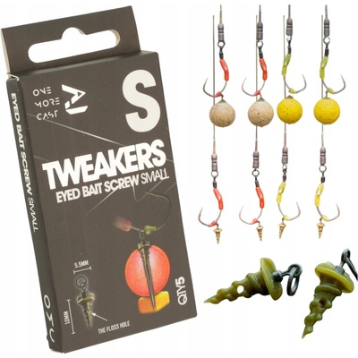 One More Cast Vrtáček Tweakers Eyed Bait Screw Small 5 ks