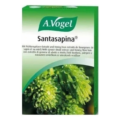 A.Vogel Бонбони за кашлица, болки в гърлото, дрезгав глас, ларингит, A. Vogel Santasapina Bonbons 30gr
