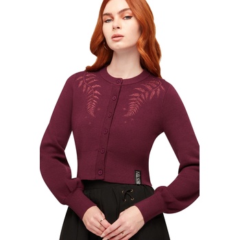 KILLSTAR дамски пуловер (cardigan) KILLSTAR - Fern Whisper - Purple - KSRA014286