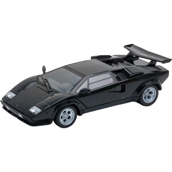 Welly Метална количка Welly - Lamborghini Countach LP 5000 S, черна, 1: 24 (24112W)
