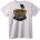 NOONEBRAND Тениска Hot Rod custom гараж - M, White