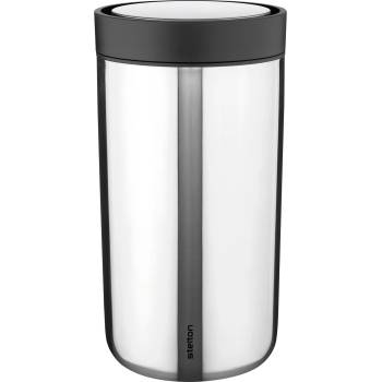Stelton Термочаша To-Go Click с двойни стени от стомана 200 мл стоманена (675)