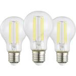 EGLO КОМПЛЕКТ 3x LED крушки VINTAGE A60 E27/3, 8W/230V 2700K - Eglo 110437 (EG110437)