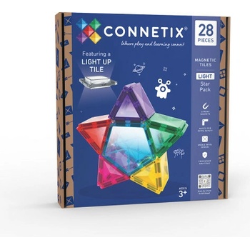 Connetix Light Star Pack 28 ks