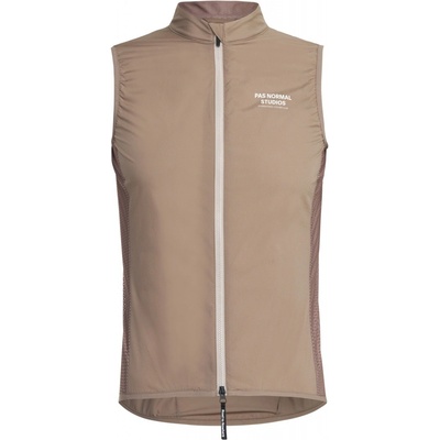 Pas Normal Studios pánská Mechanism Stow Away Gilet - Beige