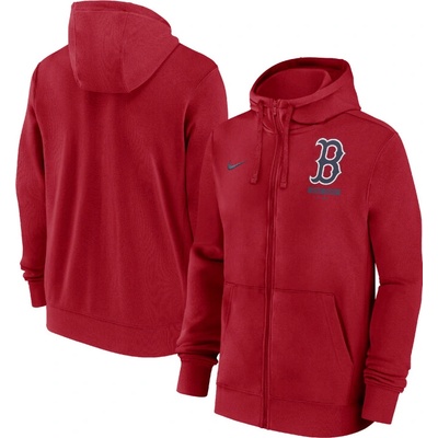 Nike mikina Boston Red Sox MLB Cotton Full-Zip Fleece Hoodie