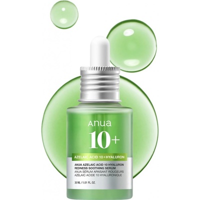 Anua Azelaic Acid 10 Hyaluron Redness Soothing Serum Zklidňující sérum s kyselinou azelaovou a hyaluronovou – Zboží Dáma