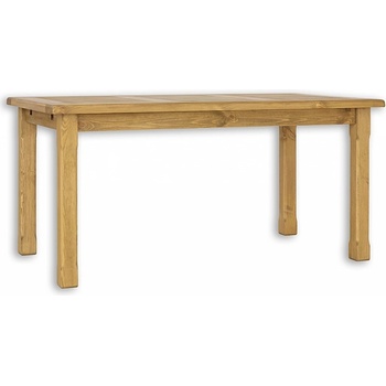 Nábytek z lesa Jídelní stůl masiv Rustikal ST701 80 x 80 120 x 80 140 x 80 160 x 80 180 x 90 200 x 100
